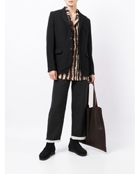 schwarzes Sakko von Comme des Garcons Homme Deux