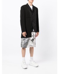 schwarzes Sakko von Comme Des Garcons Homme Plus