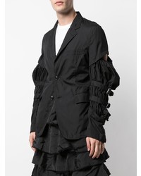 schwarzes Sakko von Comme Des Garcons Homme Plus