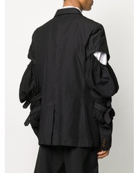 schwarzes Sakko von Comme Des Garcons Homme Plus