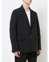 schwarzes Sakko von Comme Des Garcons Homme Plus