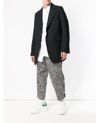 schwarzes Sakko von Comme Des Garcons Homme Plus