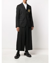 schwarzes Sakko von Comme Des Garcons Homme Plus