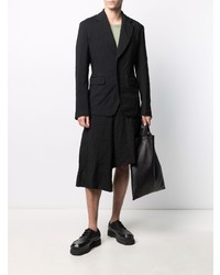 schwarzes Sakko von Comme Des Garcons Homme Plus