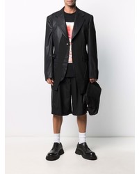 schwarzes Sakko von Comme Des Garcons Homme Plus