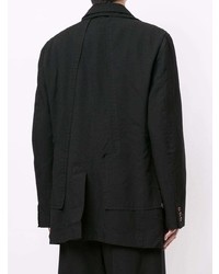 schwarzes Sakko von Comme Des Garcons Homme Plus