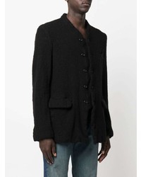 schwarzes Sakko von Comme Des Garcons Homme Plus