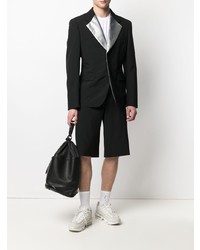 schwarzes Sakko von Comme Des Garcons Homme Plus