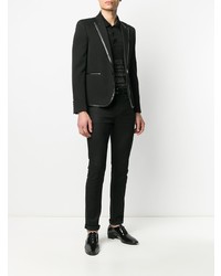 schwarzes Sakko von Saint Laurent