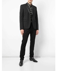 schwarzes Sakko von Saint Laurent