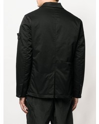 schwarzes Sakko von Stone Island Shadow Project