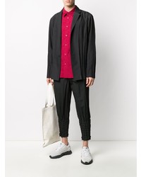 schwarzes Sakko von Issey Miyake Men