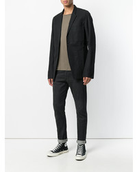 schwarzes Sakko von Rick Owens DRKSHDW