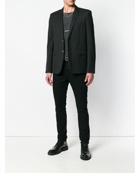 schwarzes Sakko von Saint Laurent