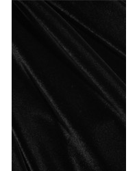 schwarzes Samt Ballkleid mit Ausschnitten von Tom Ford