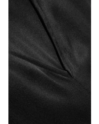 schwarzes Satin Ballkleid von Kenzo