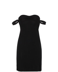 schwarzes schulterfreies Kleid von Beau Souci