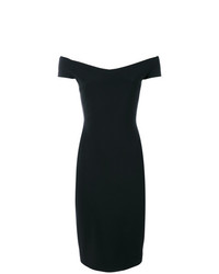 schwarzes schulterfreies Kleid von Chiara Boni La Petite Robe