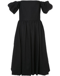 schwarzes schulterfreies Kleid von Co