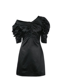 schwarzes schulterfreies Kleid von Isa Arfen