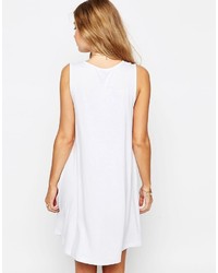 schwarzes schwingendes Kleid von Asos