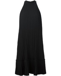 schwarzes schwingendes Kleid von Nicole Miller
