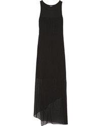 schwarzes Seide Ballkleid von DKNY