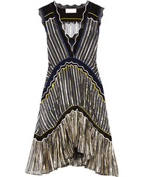 schwarzes Seidekleid von Peter Pilotto