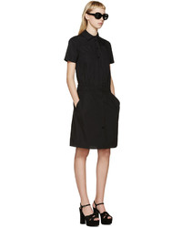 schwarzes Shirtkleid von Carven