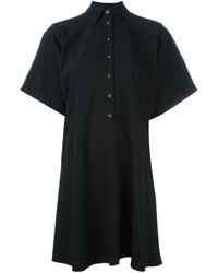 schwarzes Shirtkleid von MM6 MAISON MARGIELA