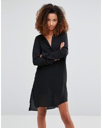 schwarzes Shirtkleid von Vero Moda