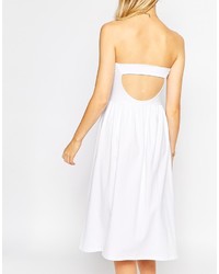 schwarzes Skaterkleid von Asos