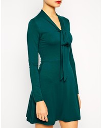 schwarzes Skaterkleid von Asos