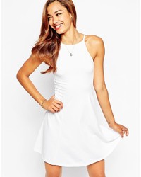 schwarzes Skaterkleid von Asos