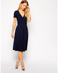 schwarzes Skaterkleid von Asos