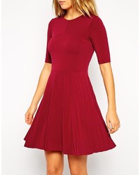 schwarzes Skaterkleid von Asos