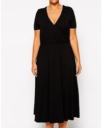 schwarzes Skaterkleid von Asos