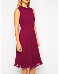 schwarzes Skaterkleid von Asos