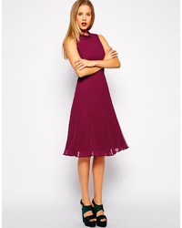 schwarzes Skaterkleid von Asos