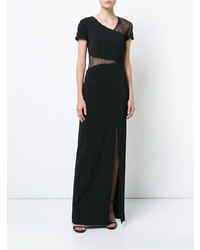 schwarzes Spitze Ballkleid von Kimora Lee Simmons