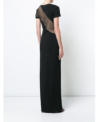 schwarzes Spitze Ballkleid von Kimora Lee Simmons