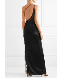 schwarzes Spitze Ballkleid von Cushnie