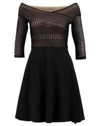 schwarzes Spitze Freizeitkleid von Dorothy Perkins