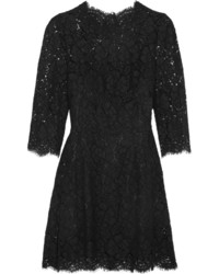 schwarzes Spitzekleid von Dolce & Gabbana