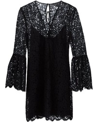 schwarzes Spitzekleid von Rachel Zoe