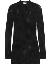 schwarzes Strick Kleid von Acne Studios