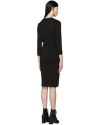 schwarzes Strick Kleid von Givenchy