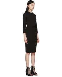 schwarzes Strick Kleid von Givenchy