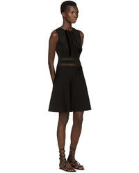 schwarzes Strick Kleid von Valentino