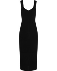 schwarzes Strick Kleid von Calvin Klein Collection
